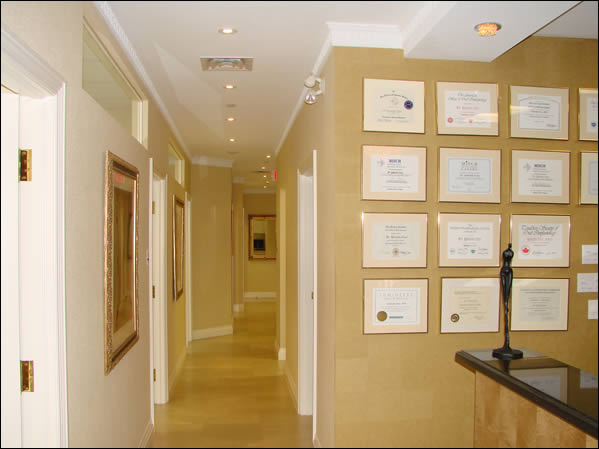 The downtown Toronto office of Dr. Yolanda Cruz, equipped with CBCT and digital radiograph imaging