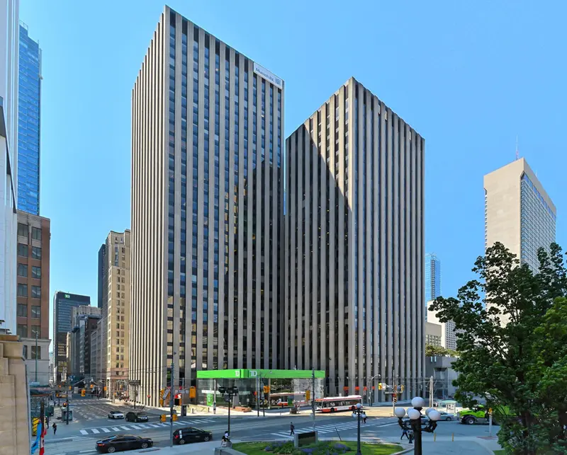 390 Bay St., downtown Toronto — the location patients are seen for referral consultations