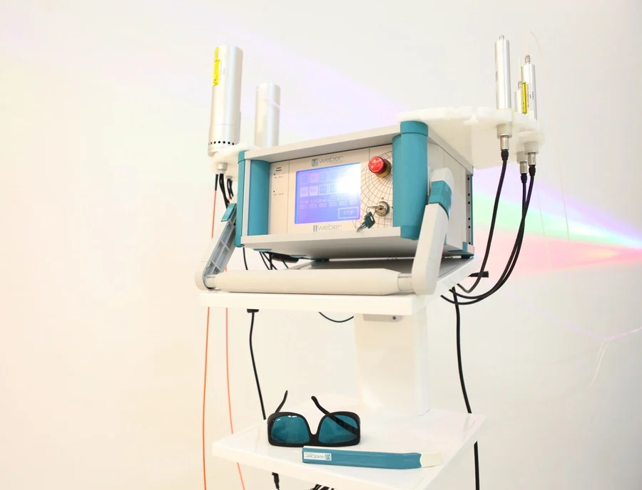 Weber photobiomodulation (PBM) low-level laser therapy for TMJ pain and inflammation at Dentistry On The Path, downtown Toronto
